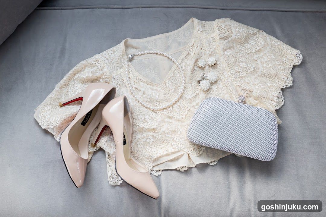 Elegant Outfit Flat Lay