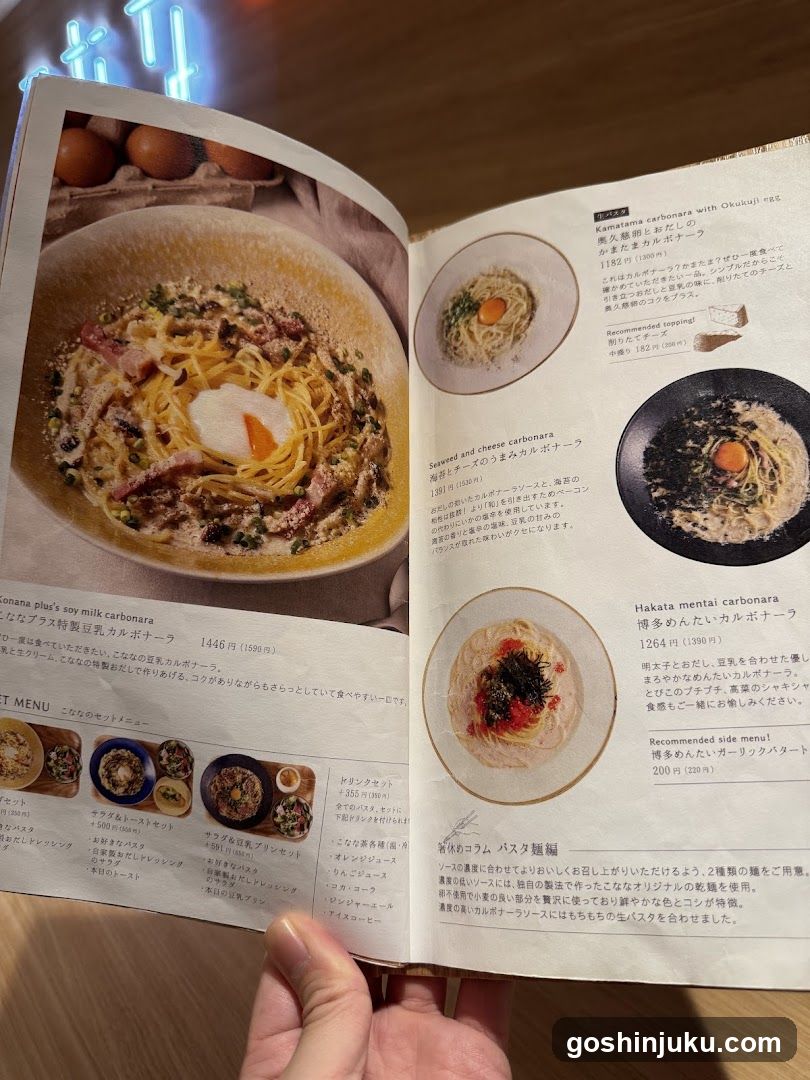 こなな+ TOKYO PASTA