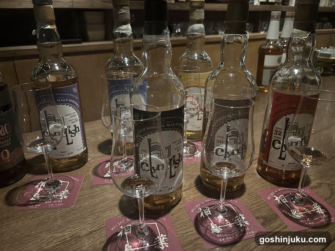 Whisky Bar Aiba Tokyo Shinjuku【ウイスキー専門店相葉 東京新宿】