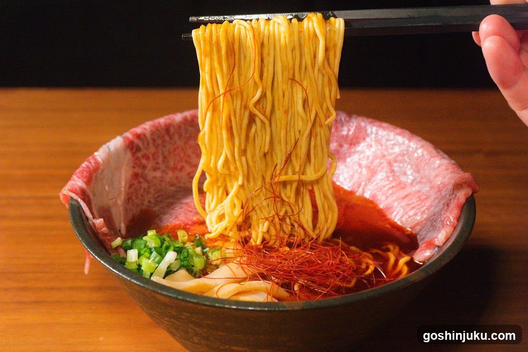 Wagyu (Halal) Ramen Noodle Shinjuku Kabuki Restaurant 和牛 新宿 拉面 餐厅