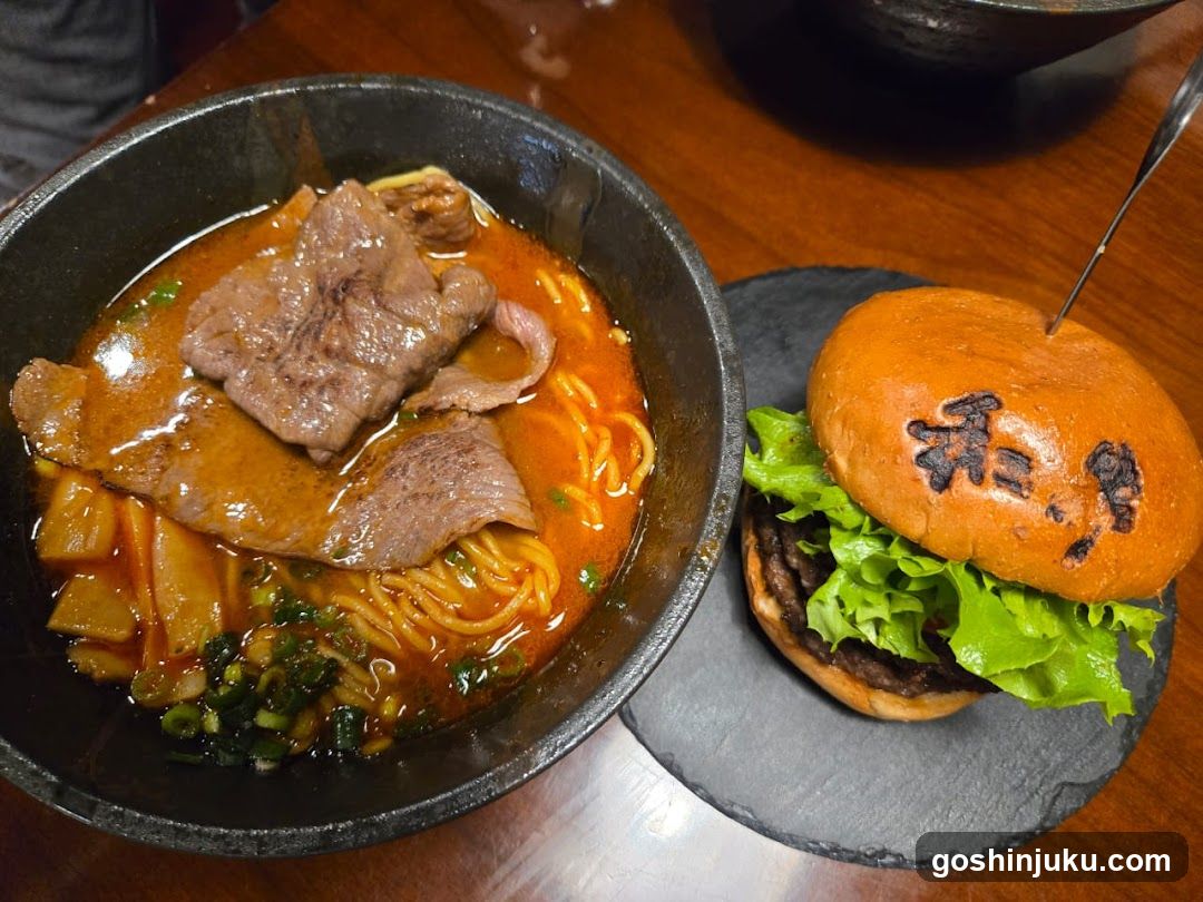 Wagyu (Halal) Ramen Noodle Shinjuku Kabuki Restaurant 和牛 新宿 拉面 餐厅