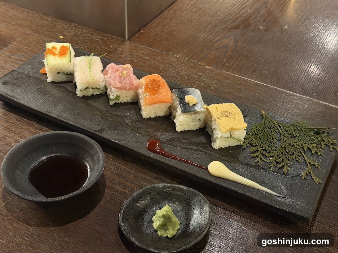 Tokyo Omakase Sushi Wagyu (Halal) Shinjuku Restaurant 新宿寿司和牛餐厅