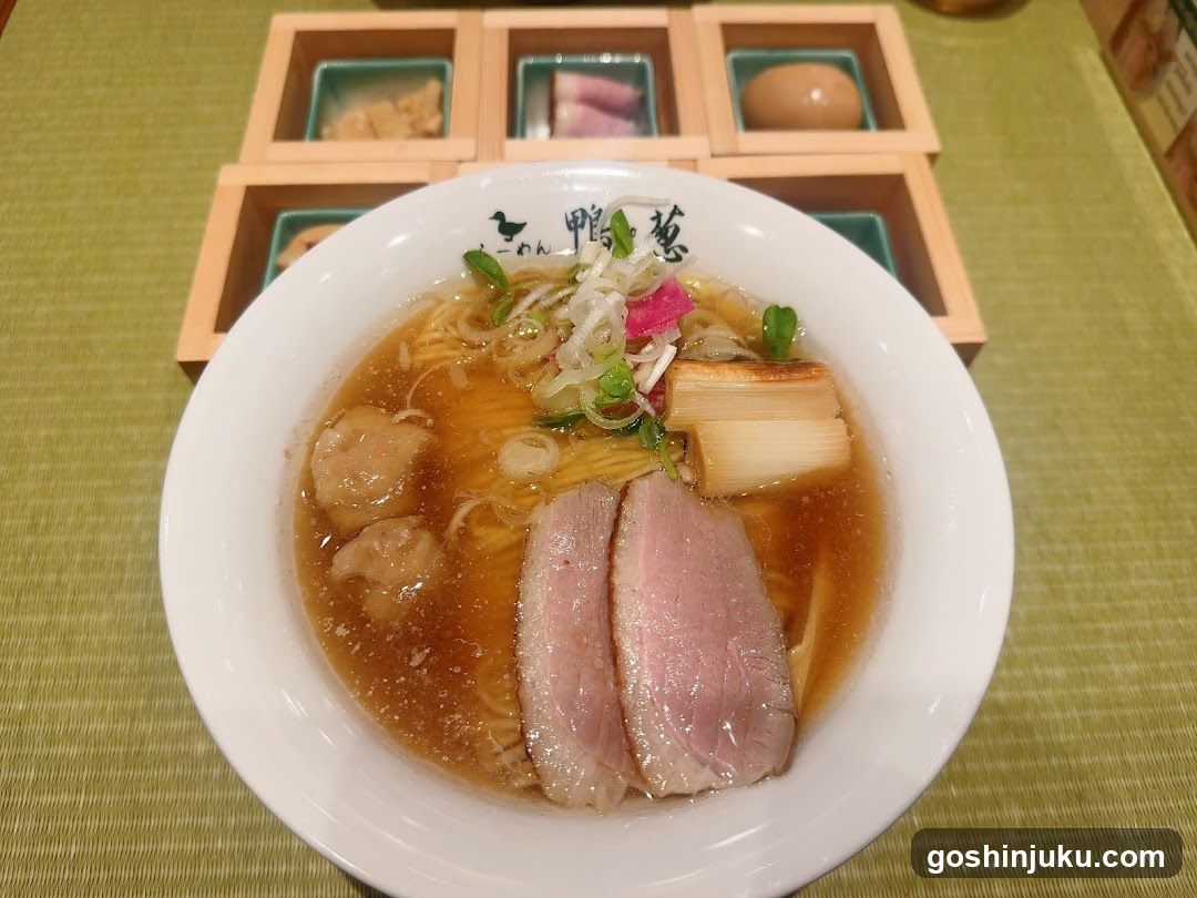 Ramen Kamo to Negi - Shinjuku West Exit