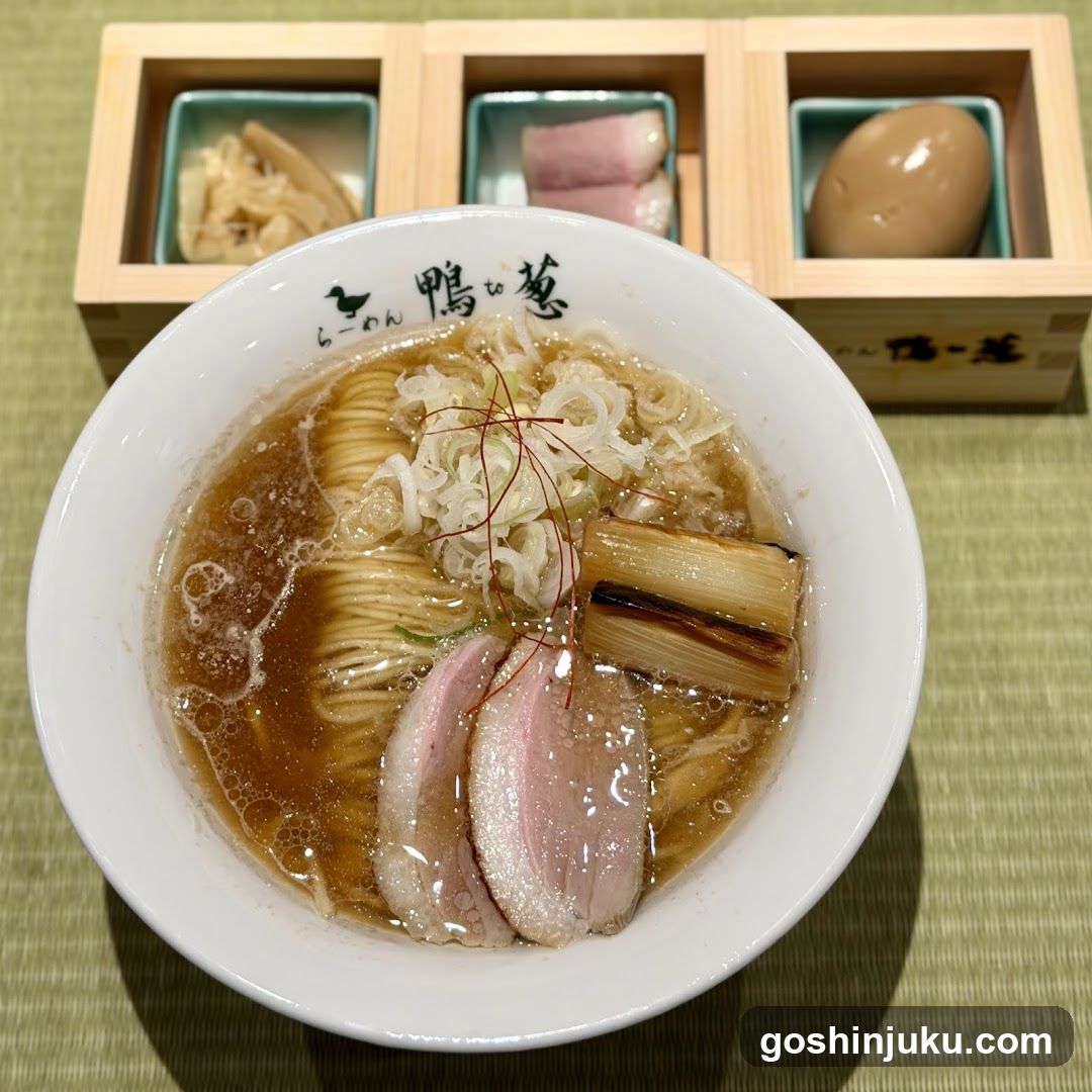 Ramen Kamo to Negi - Shinjuku West Exit