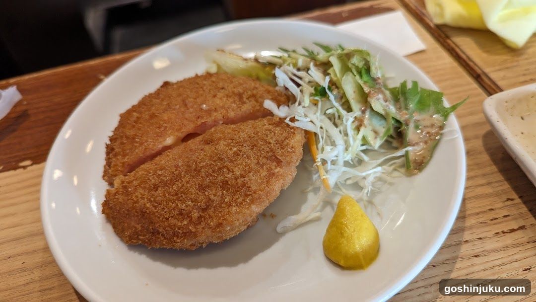 Katsu Dish with Salad