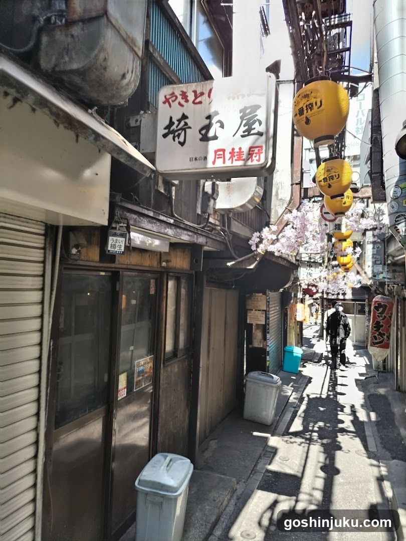 Yakitori Kiyama - Narrow Alleyway Entrance