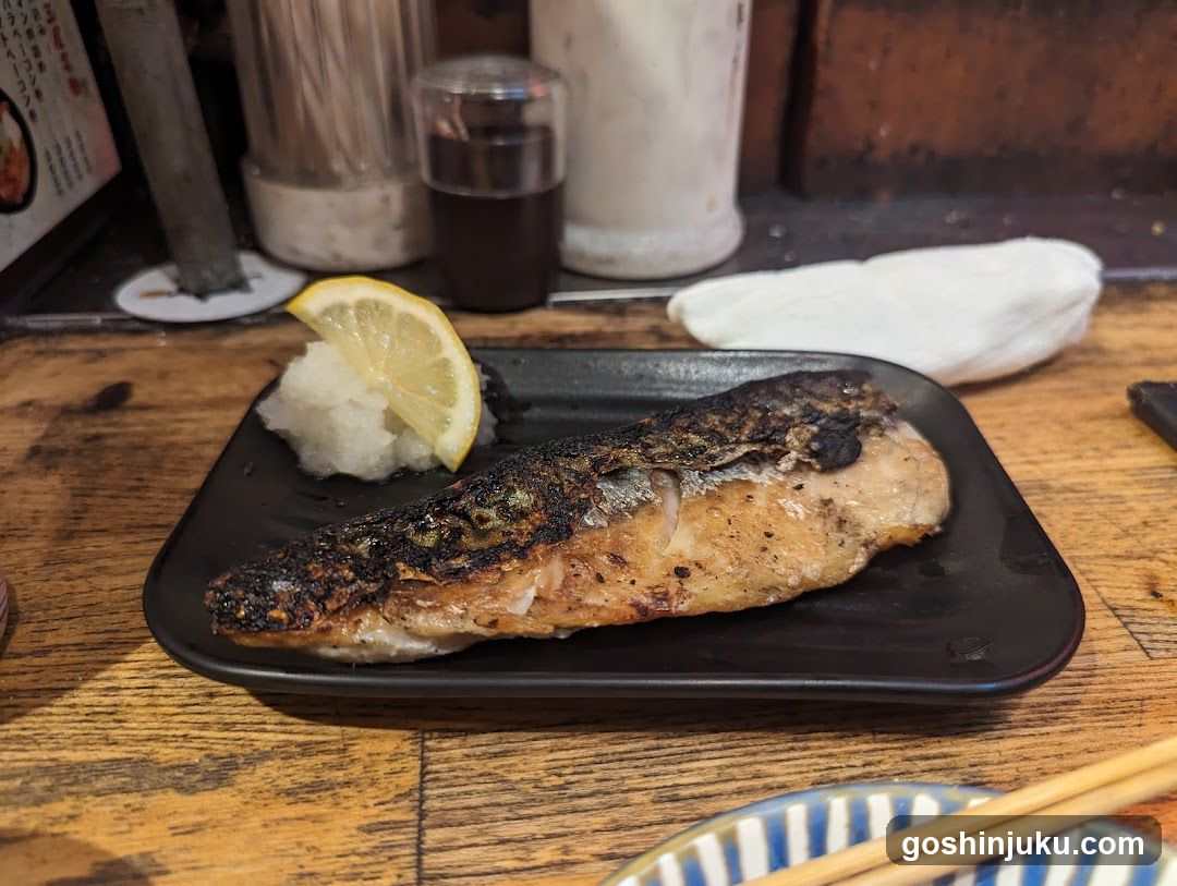 Grilled Fish with Lemon and Wasabi