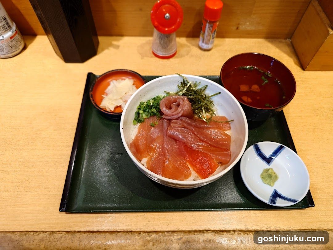 Sashimi Bowl with Side Dishes