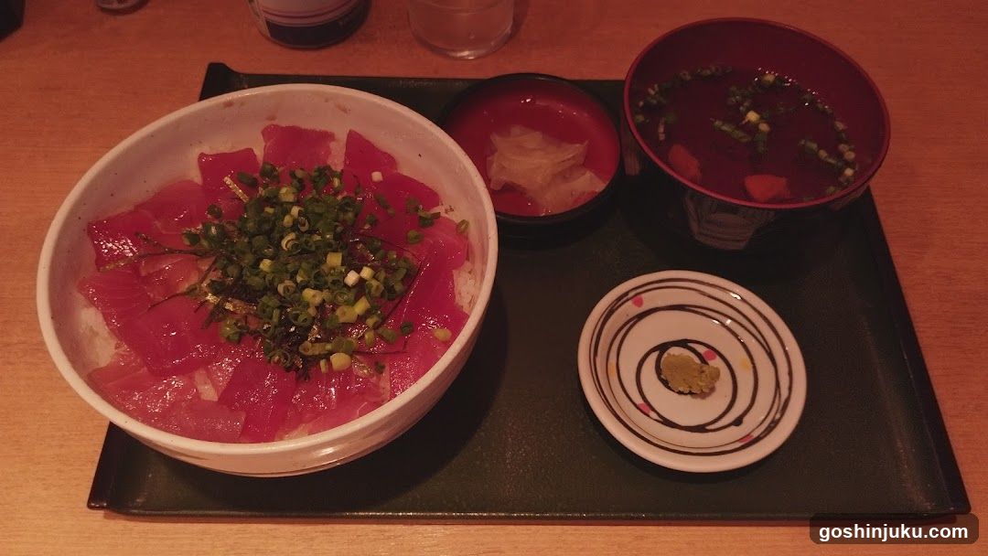 Sashimi Bowl with Side Dishes
