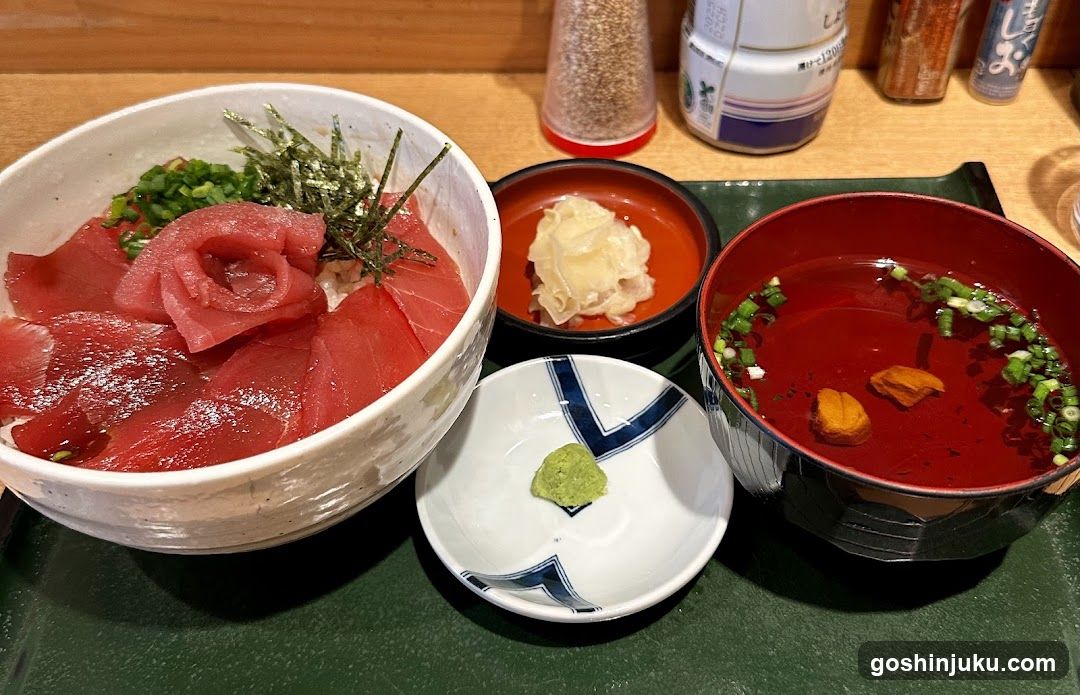 Sashimi Bowl with Side Dishes