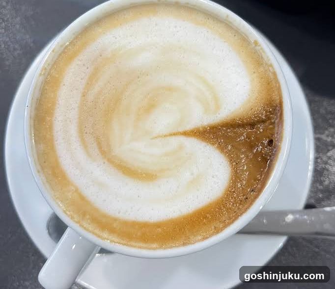 Latte Art Coffee Cup