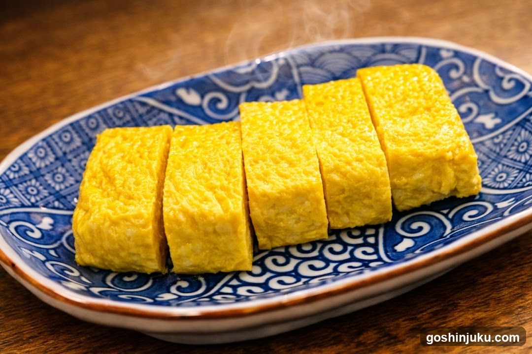 Sliced Japanese Omelette (Tamagoyaki)