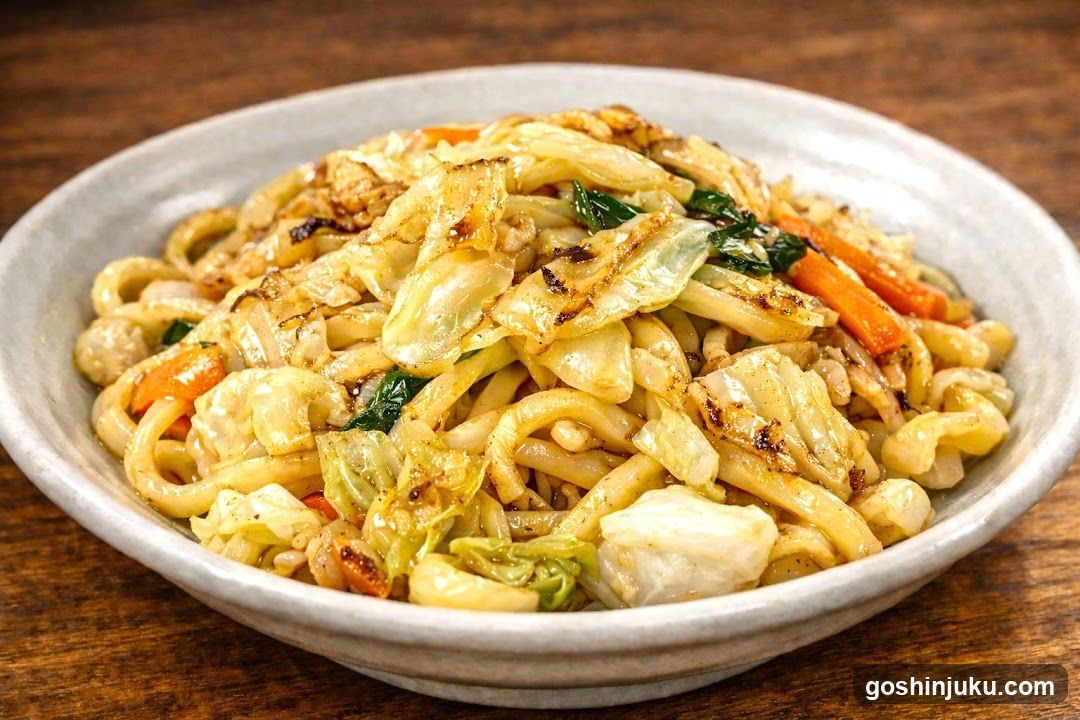 Sautéed Noodles with Vegetables