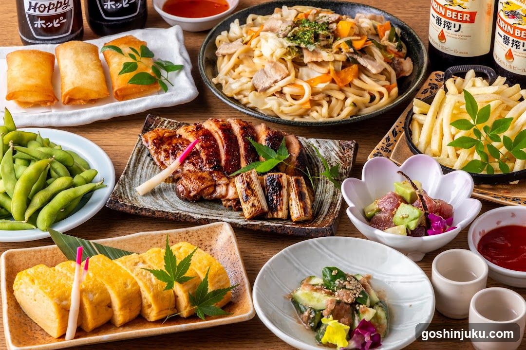 Japanese Meal Spread