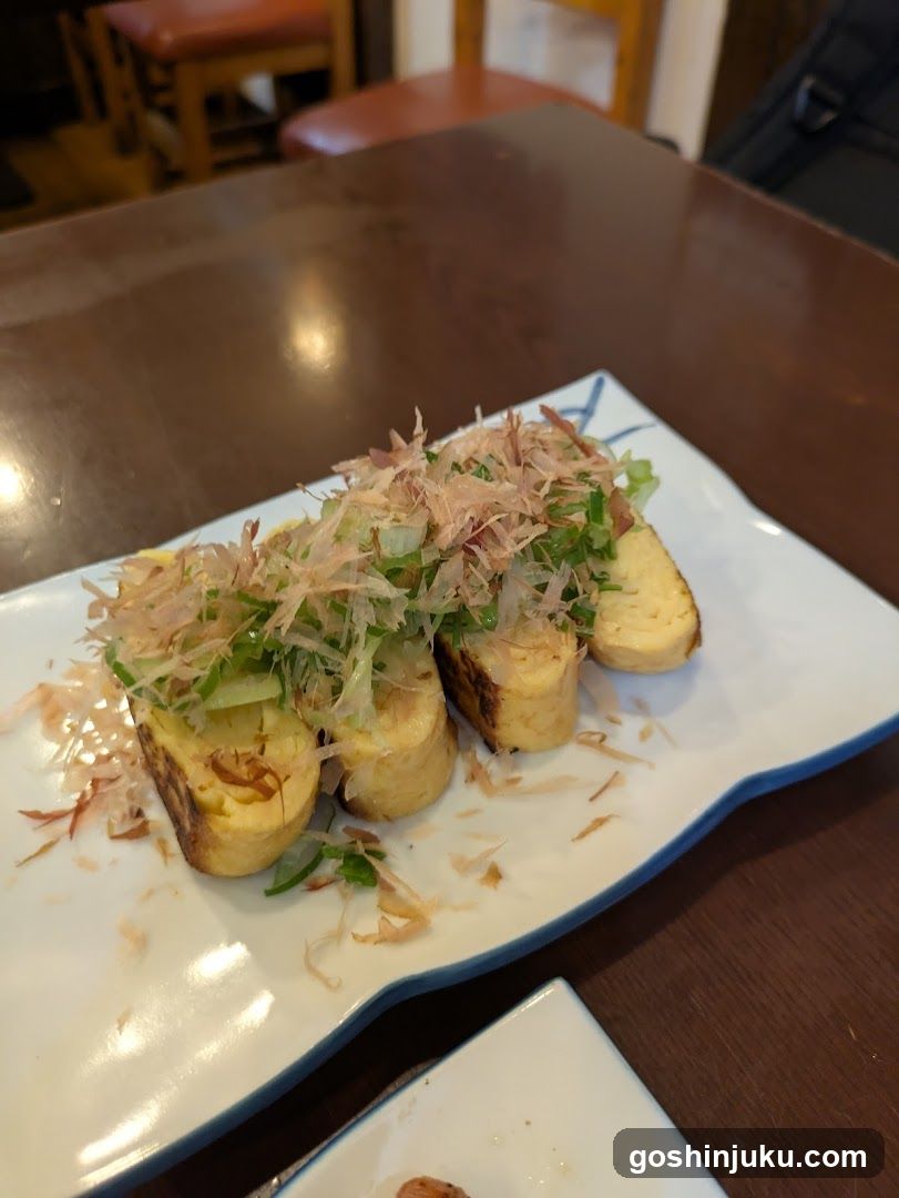 Grilled Egg Dish with Toppings