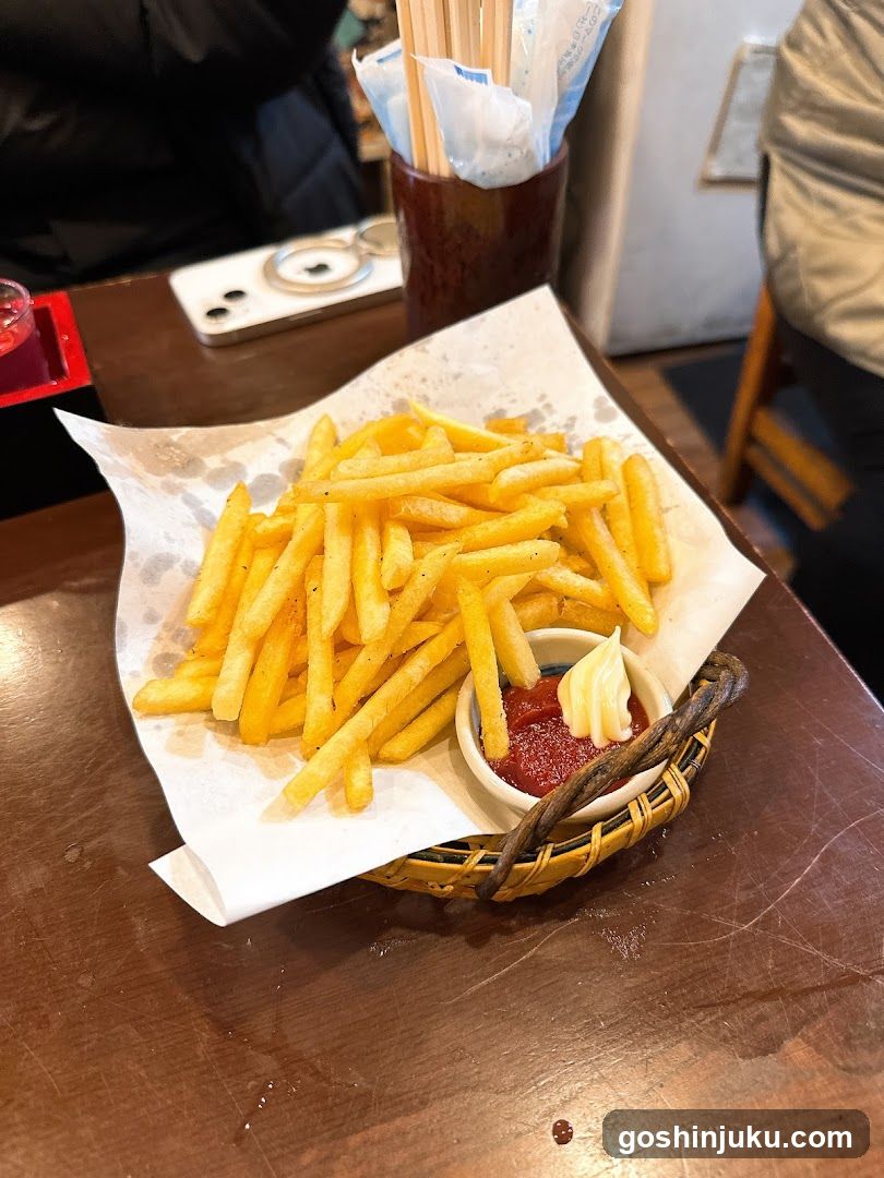 French Fries with Dipping Sauces