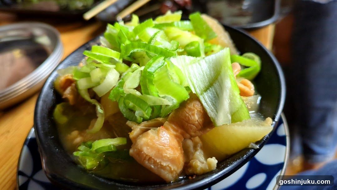 Leek Soup with Meat and Potatoes