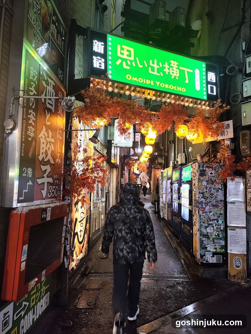 Omoide Yokocho Alleyway