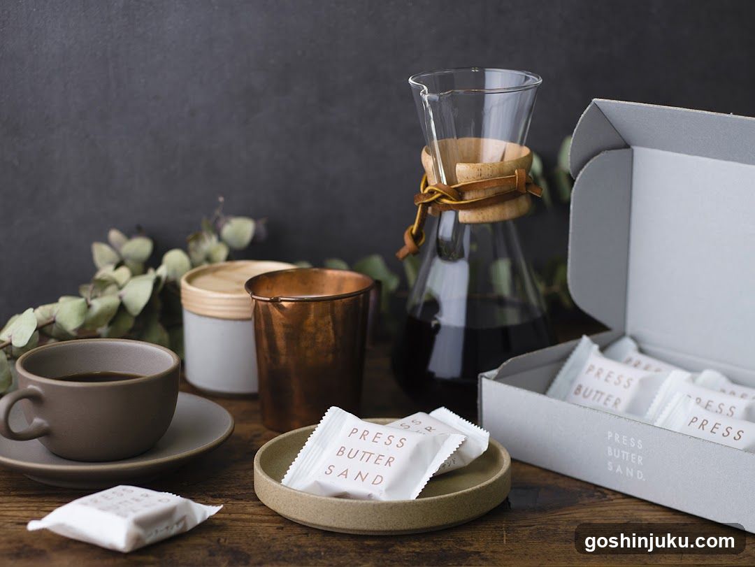 Coffee and Tea Set with Press Butter Sand