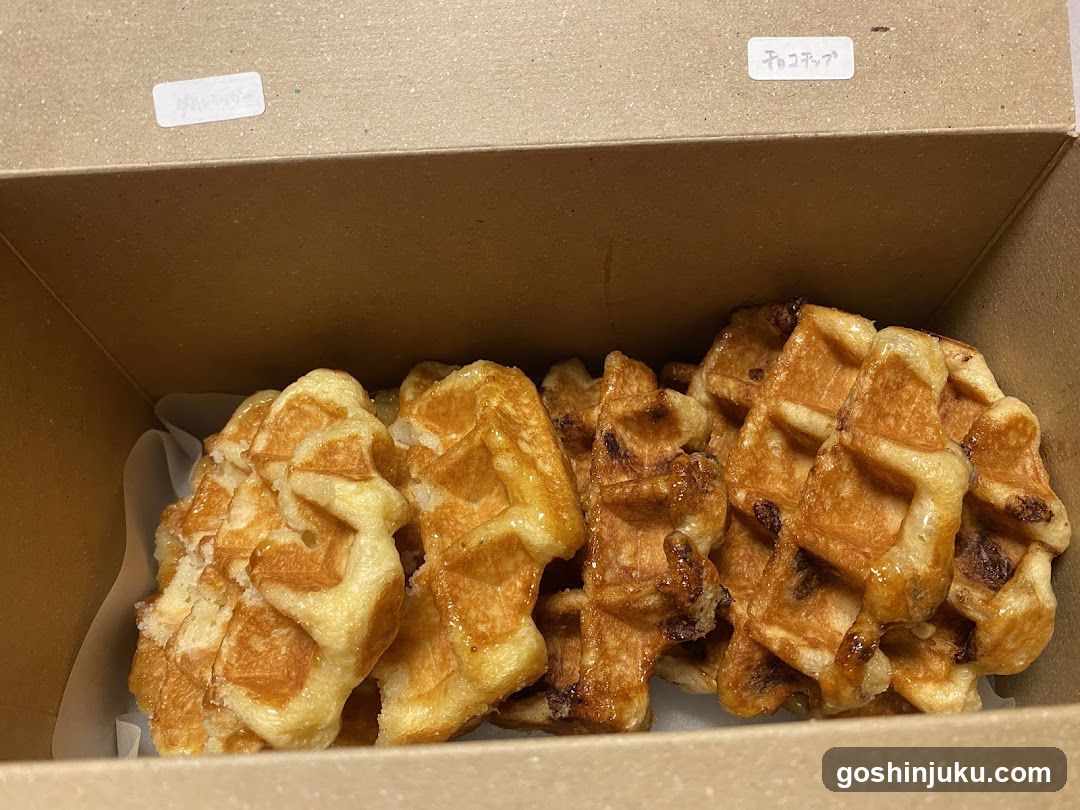Waffles in a box