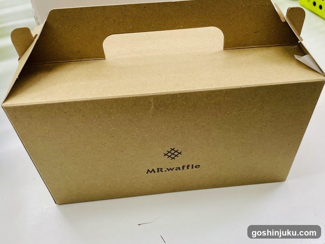 MR.waffle packaging box