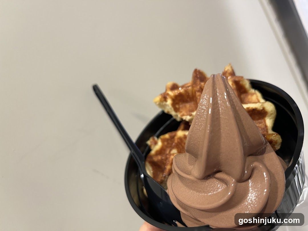 Chocolate Waffle Dessert