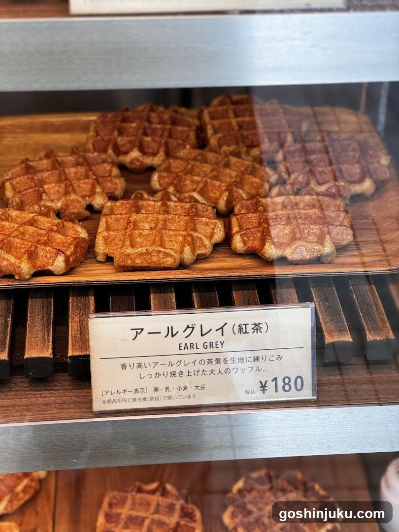 Earl Grey Waffles Display