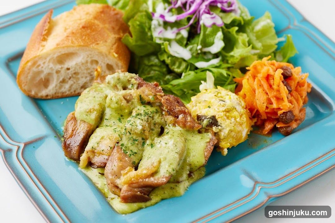 Salad and Bread Plate