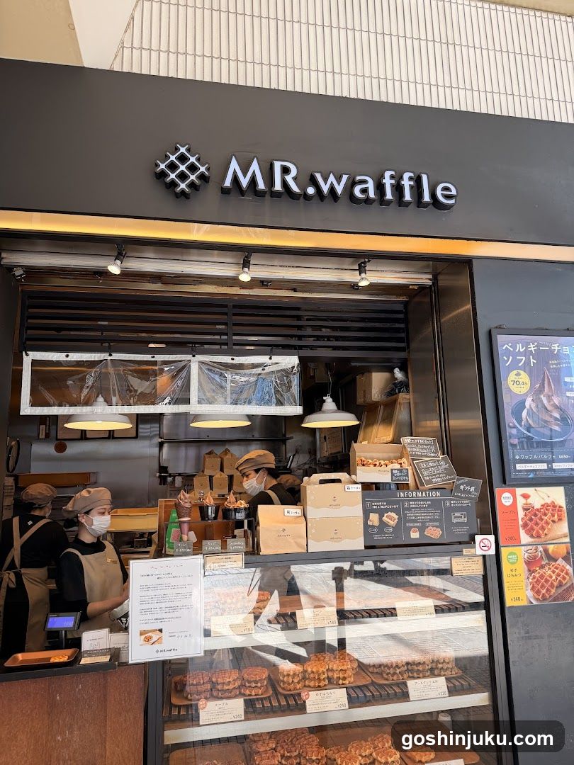 MR.waffle storefront