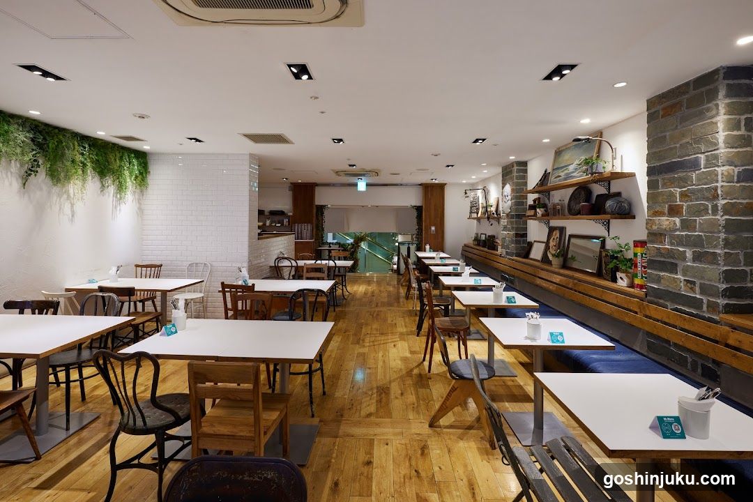 Interior of a modern cafe or restaurant