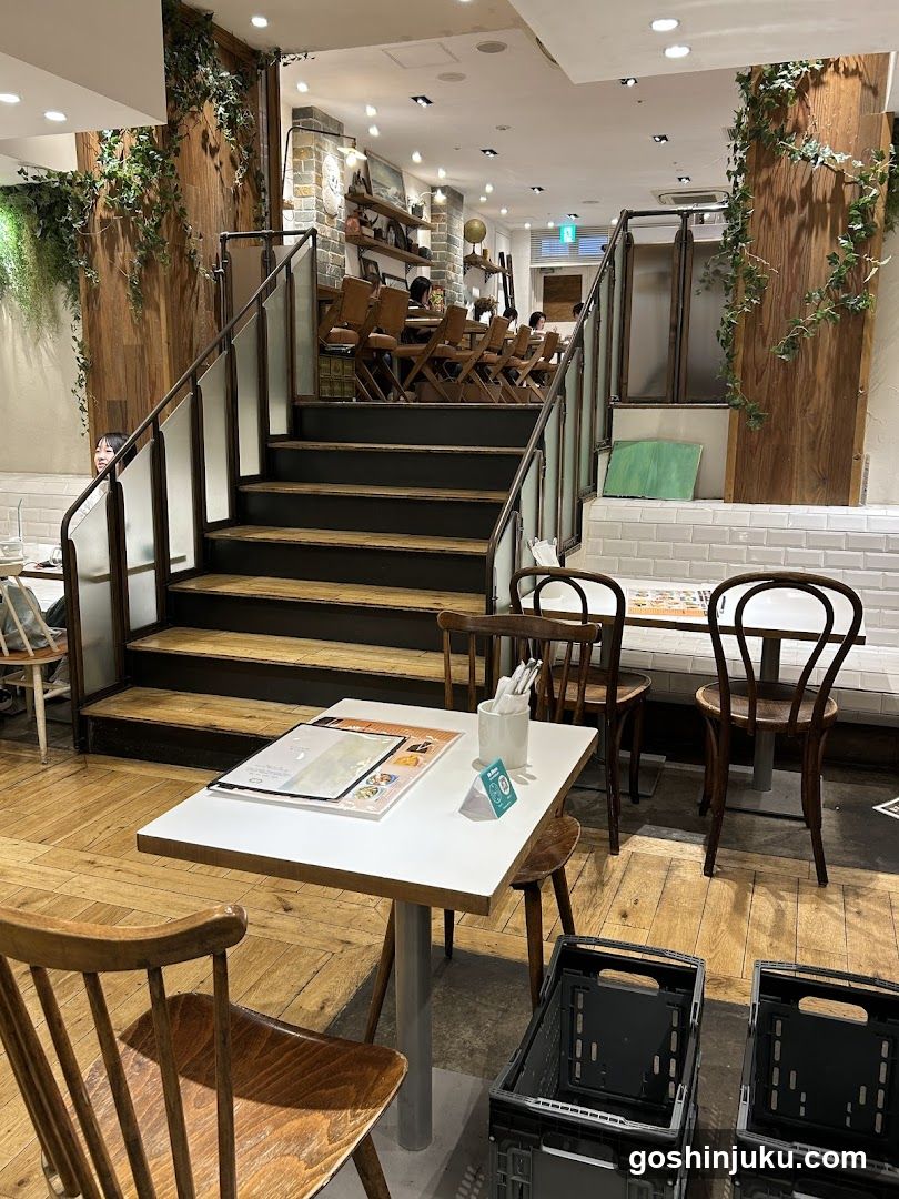 Interior of a cozy cafe or restaurant