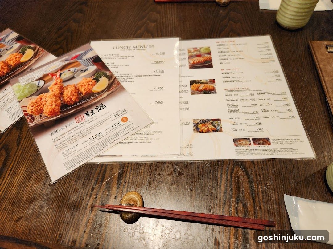 Japanese Restaurant Table Setting