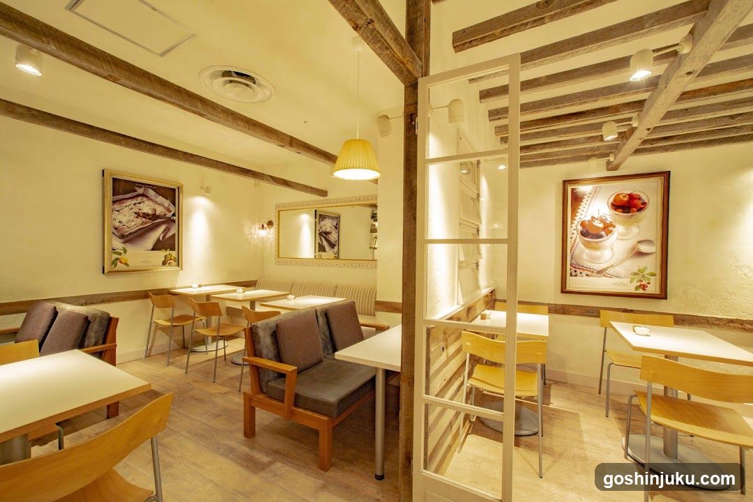 Interior of a cozy cafe or restaurant