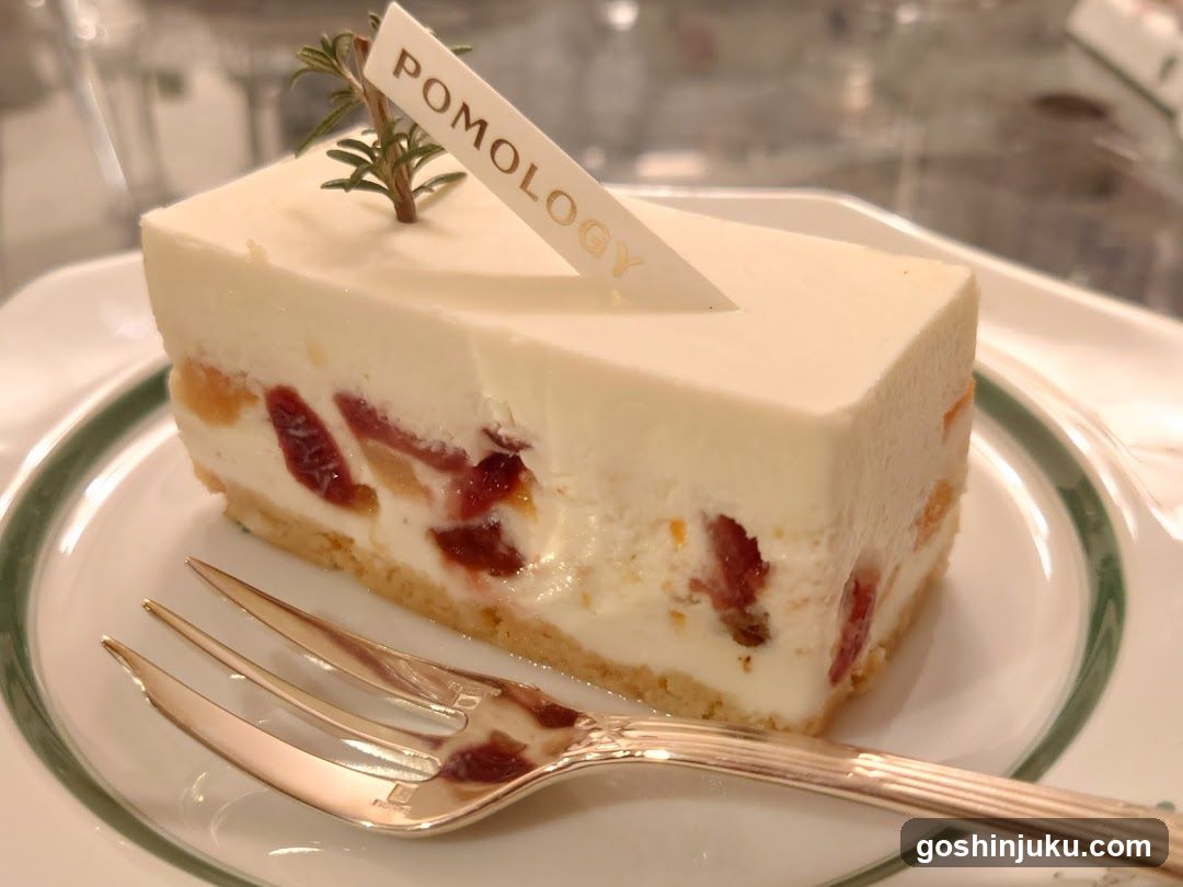 Pomology Cheesecake Slice