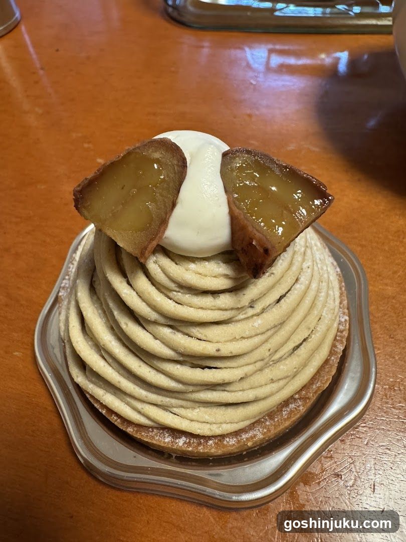 Dessert with Cream and Fruit Topping