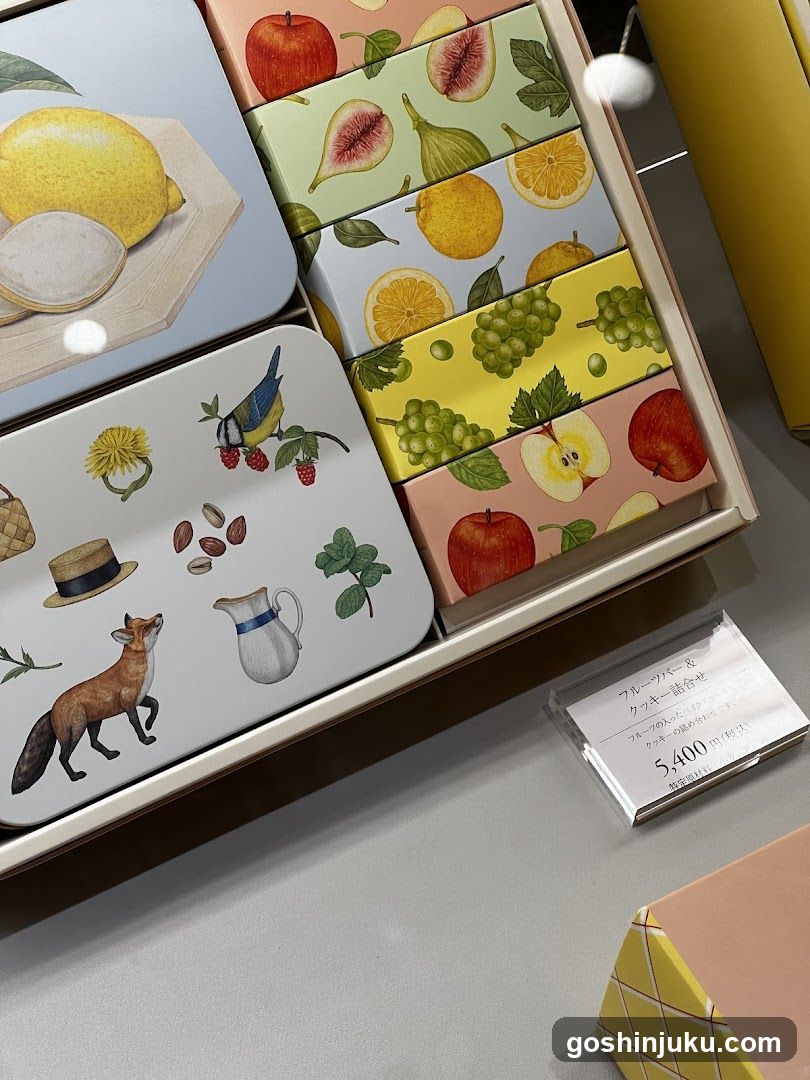 Fruit-themed Cookie Gift Set Display