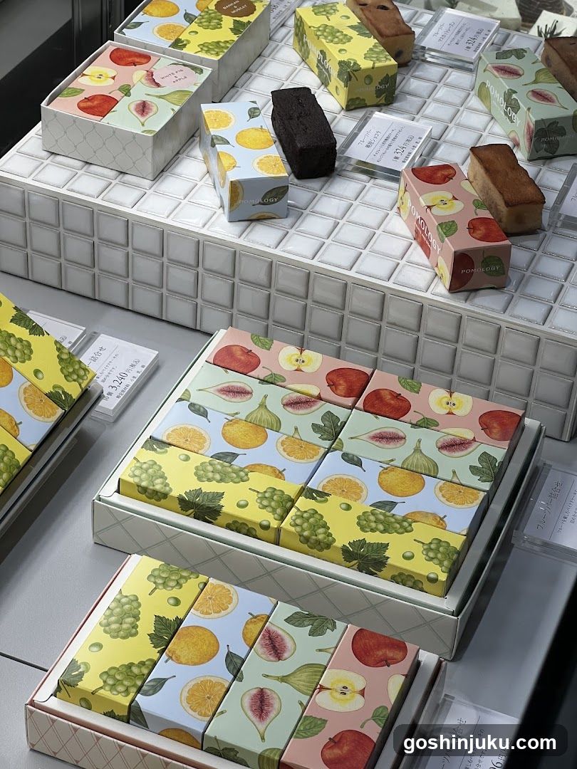 Fruit-themed Pastry Display
