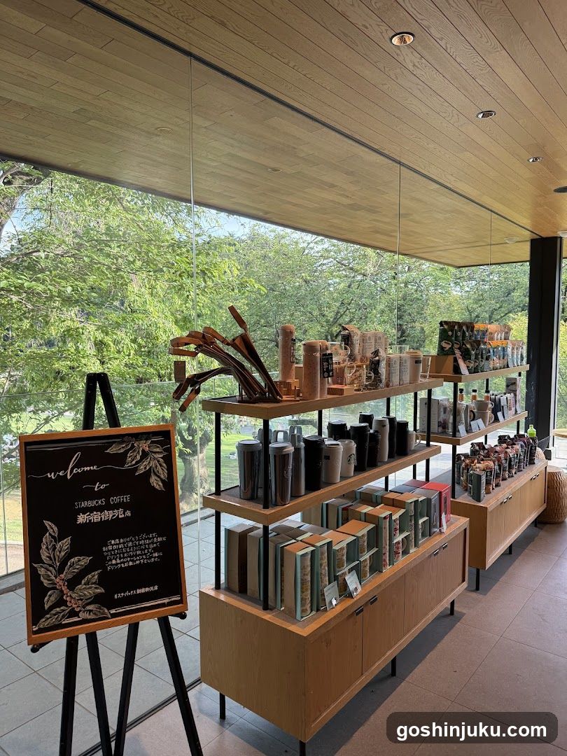Starbucks Coffee New Kyoto Store Interior Display