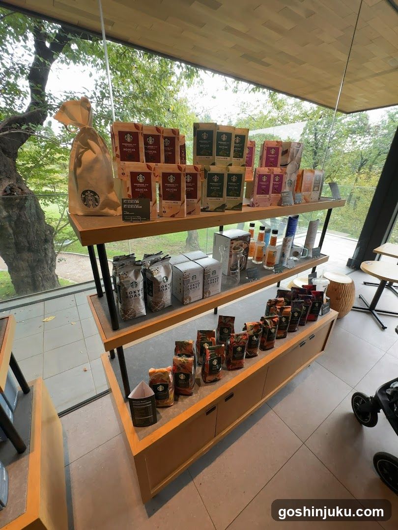 Starbucks Coffee Shop Interior Display
