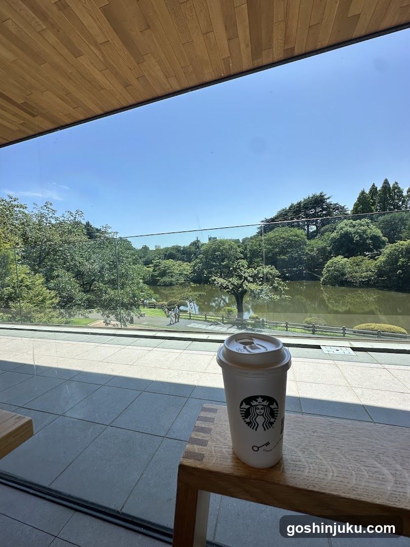 Starbucks Coffee with Park View