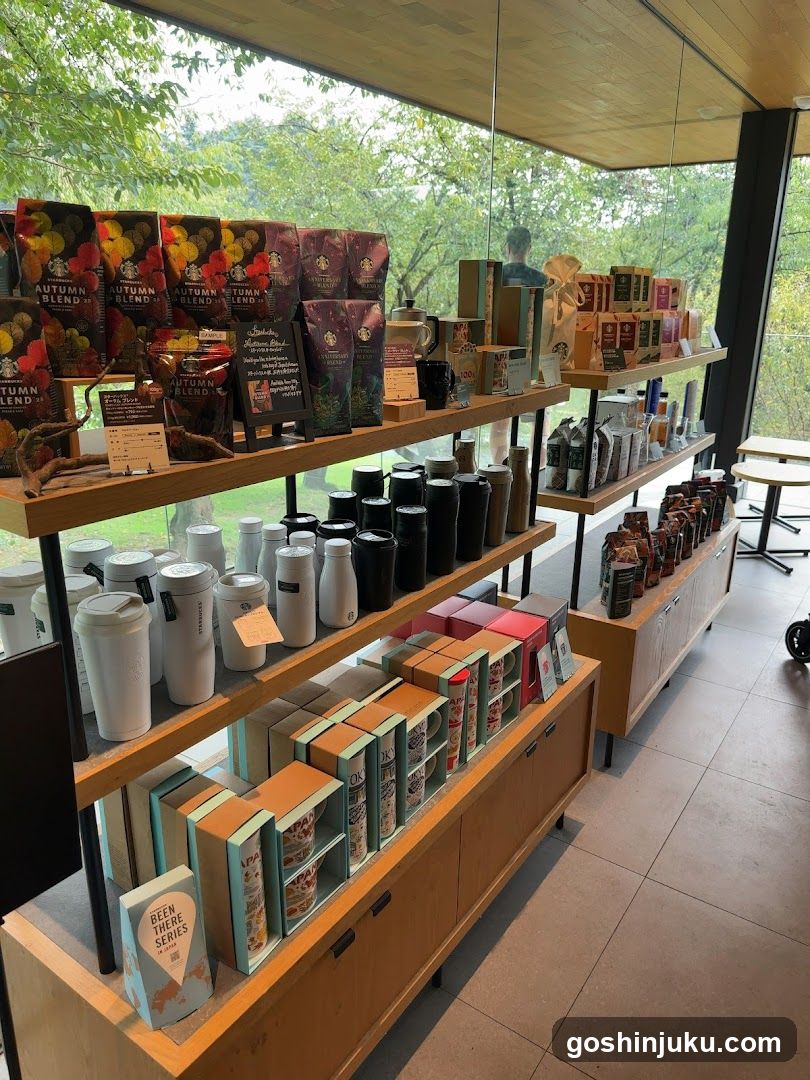 Coffee Shop Interior Display