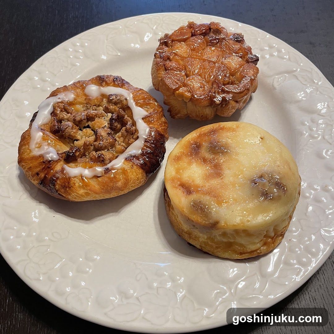 Pastries on a Plate