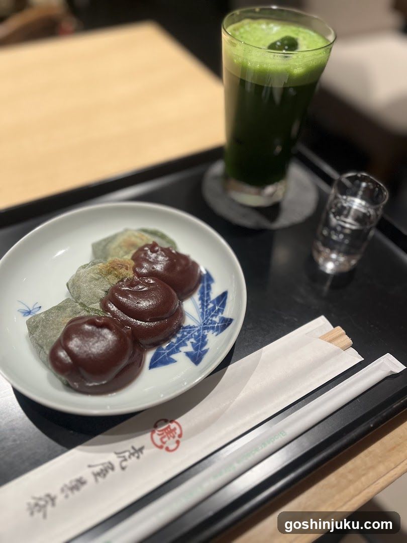 Matcha and Dessert Set
