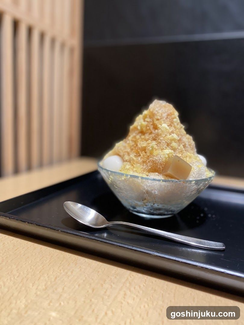 Shaved Ice Dessert