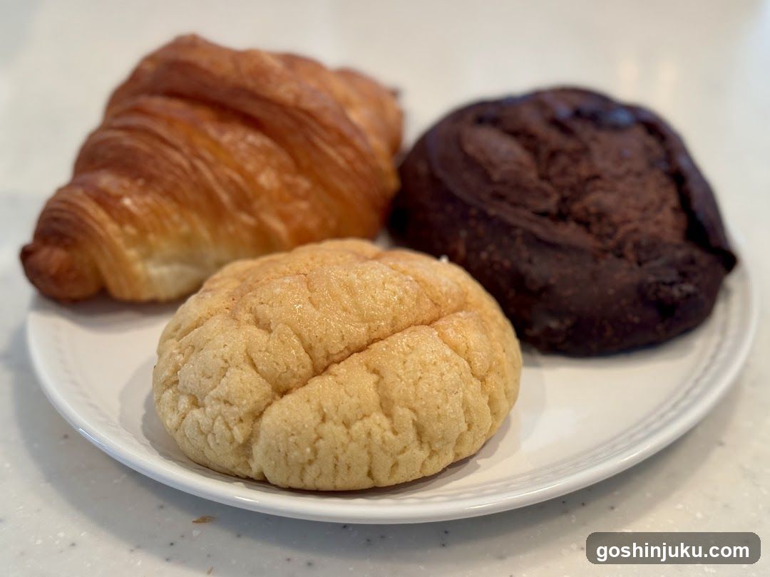 Pastries on a Plate