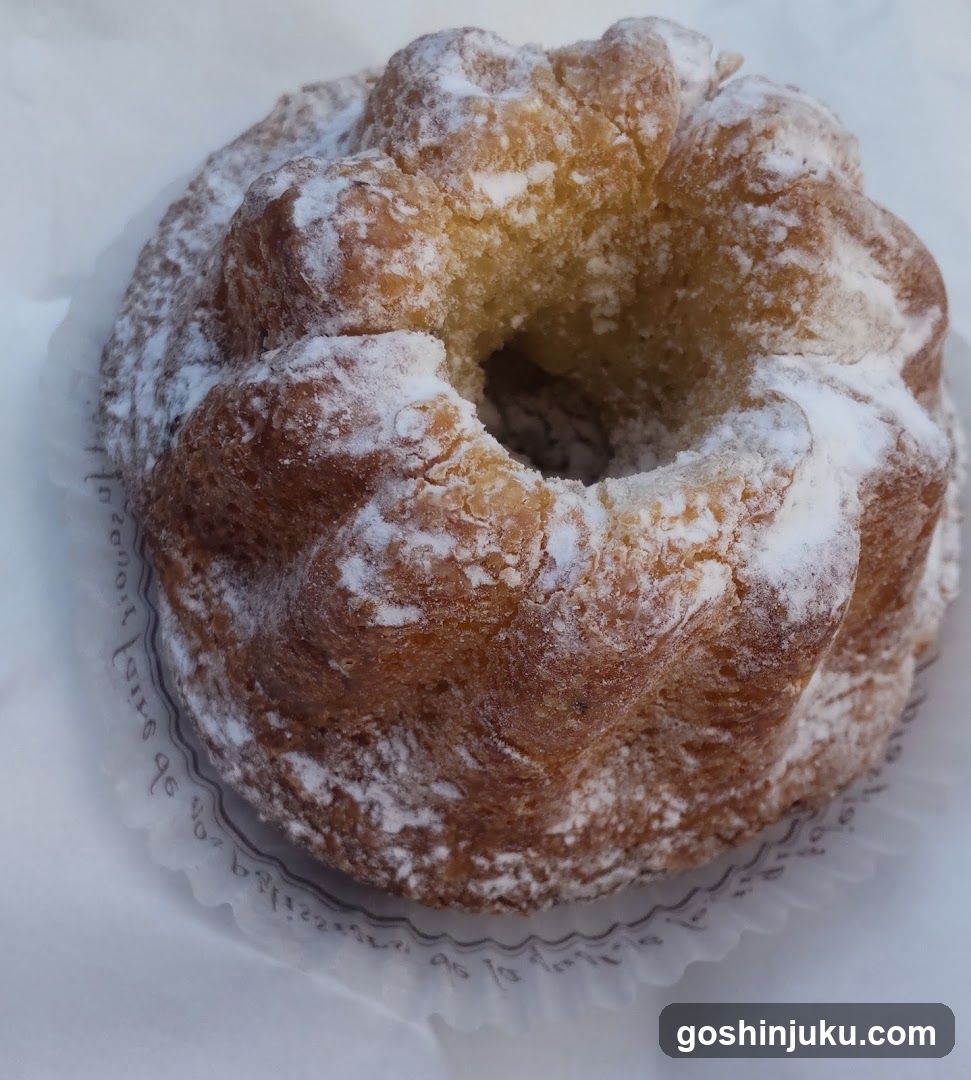 Dusted Bundt Cake