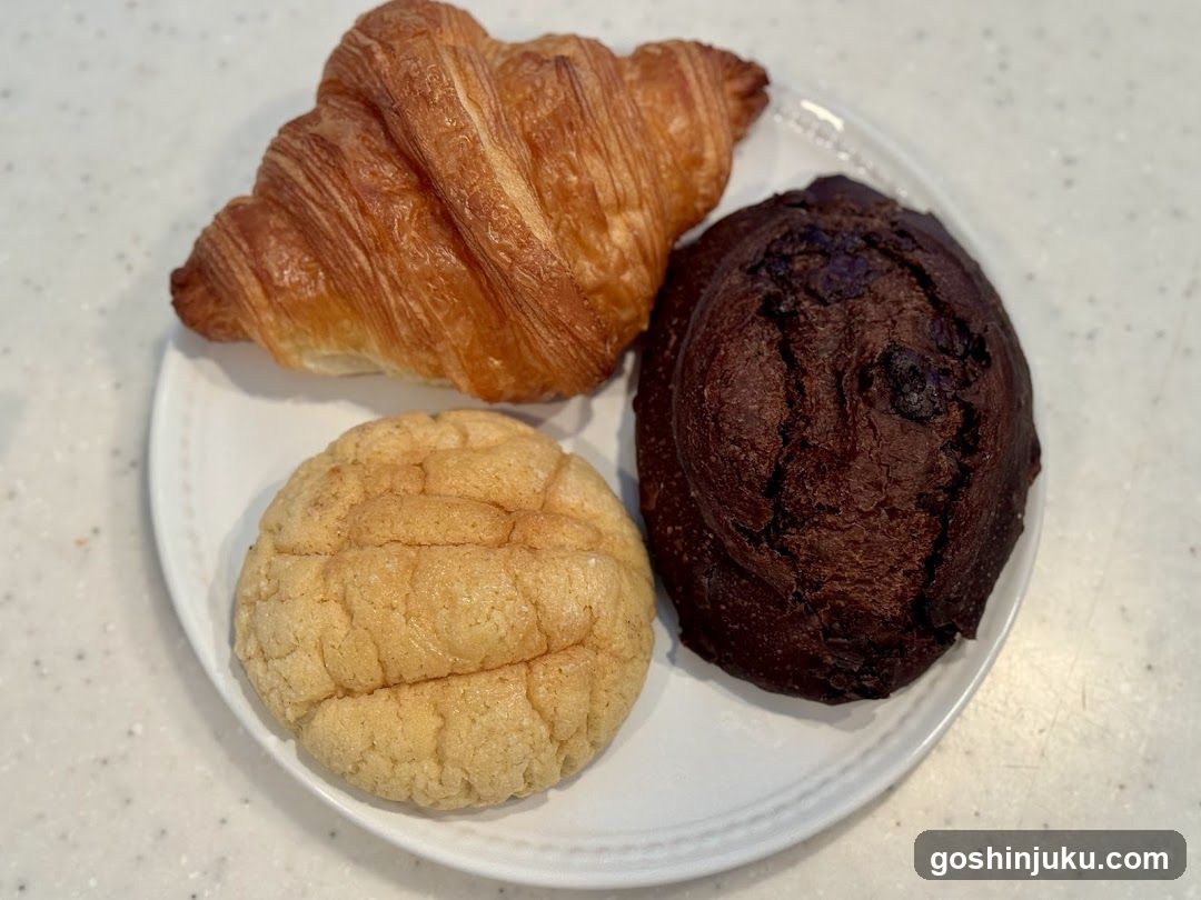 Pastries on a Plate