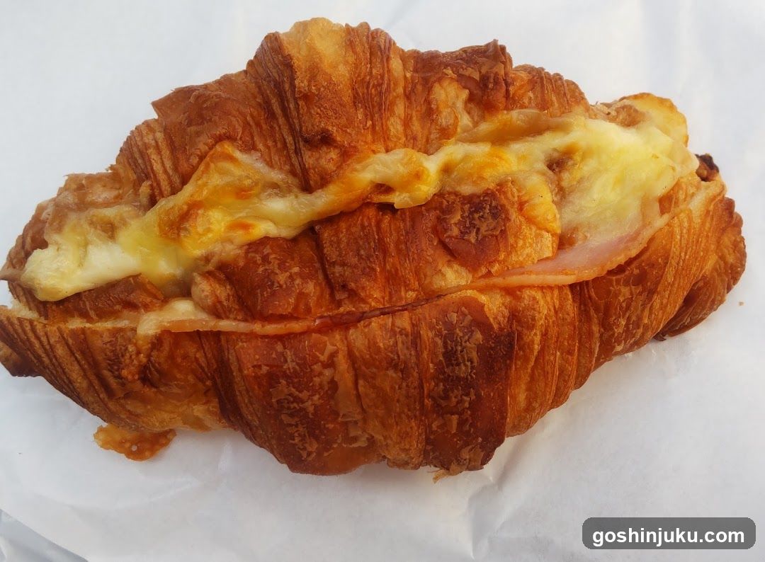 Cheese Croissant Sandwich
