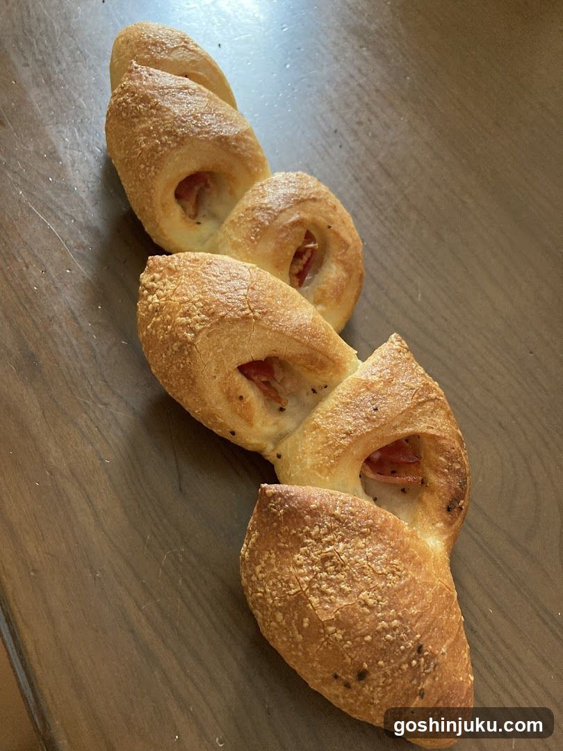 Baked Bread with Fillings