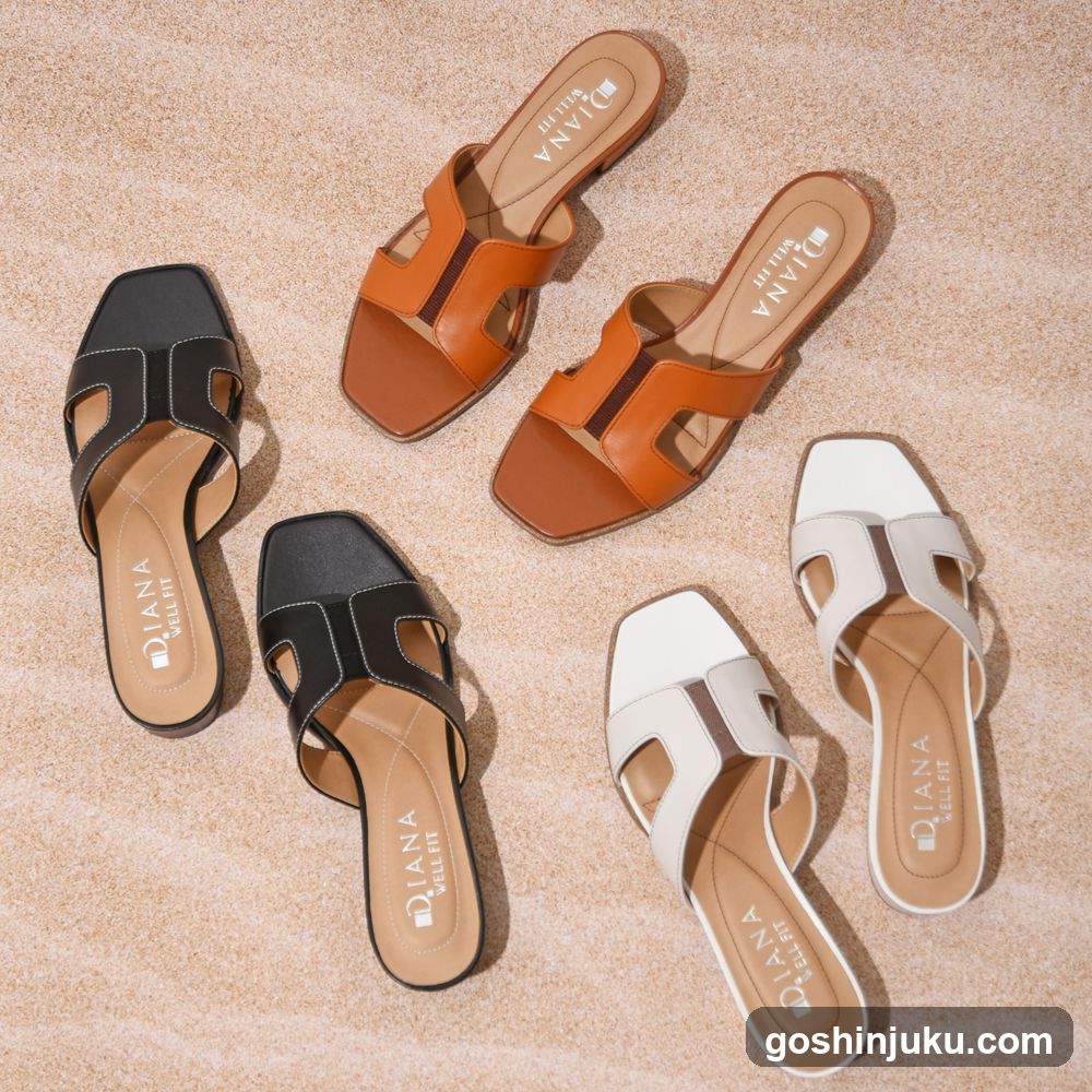 Diana Velvet Slides Collection
